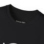 Black t-shirt with 'Precious Hollows' logo on a white background.#color_black