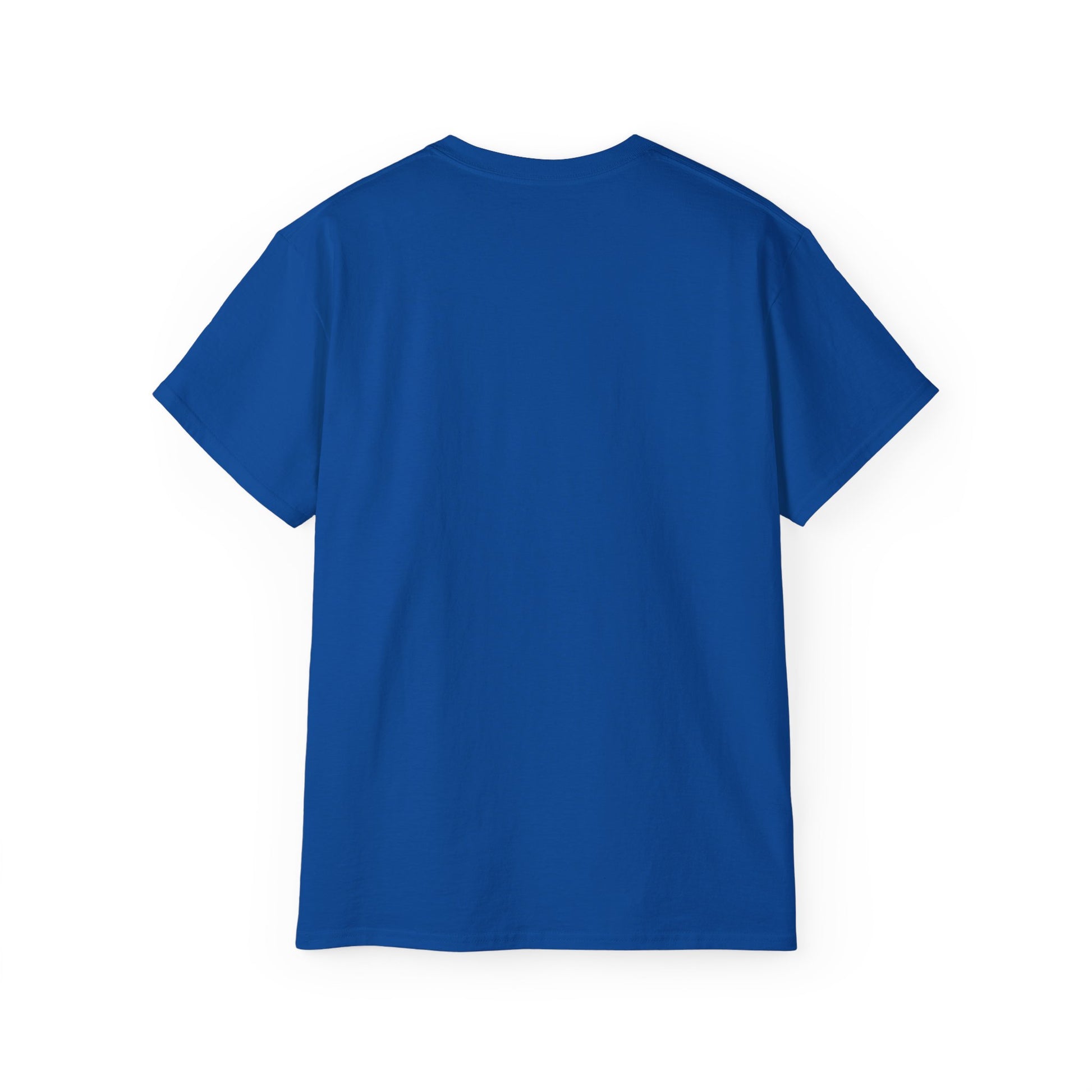 Blue t-shirt on a white background.#color_royal