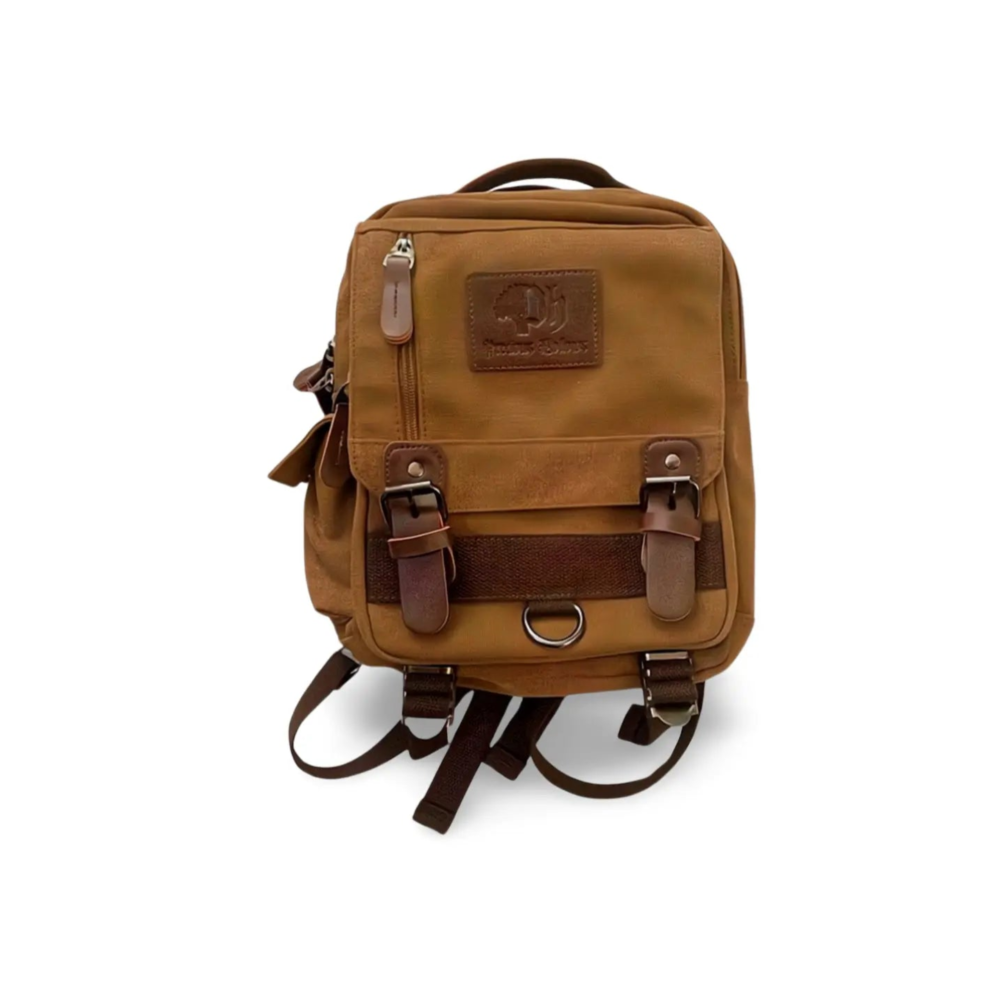 Canvas Fabric Backpack - Precious Hollows  