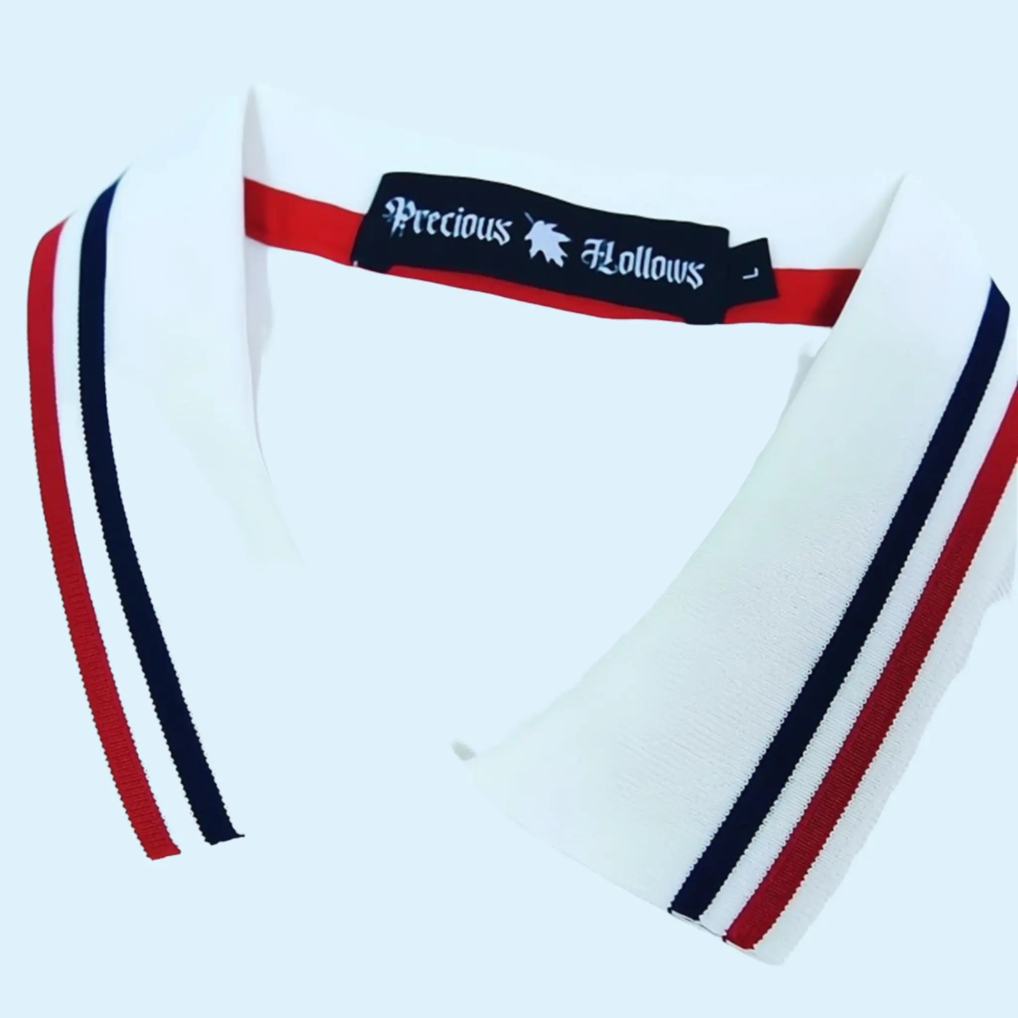 Cotton Polo Shirt - Precious Hollows  