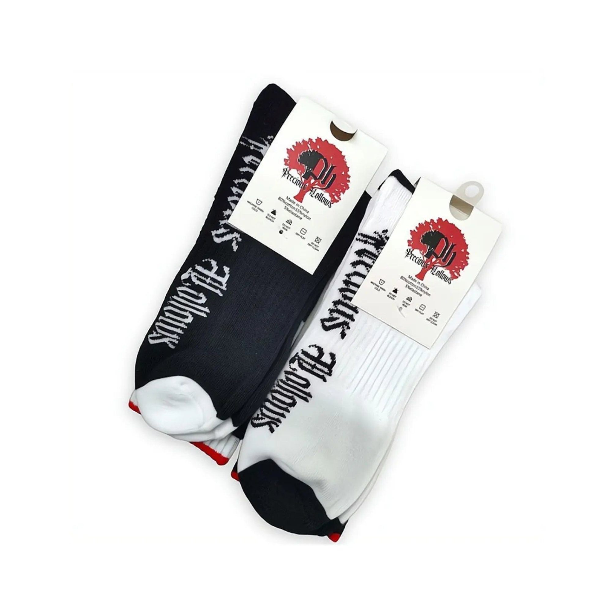 Cotton Socks (2-Pack) - Precious Hollows  