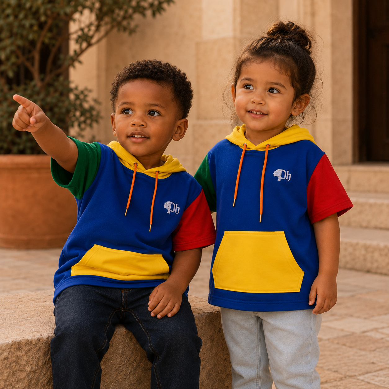 The Mini Block Hoodie