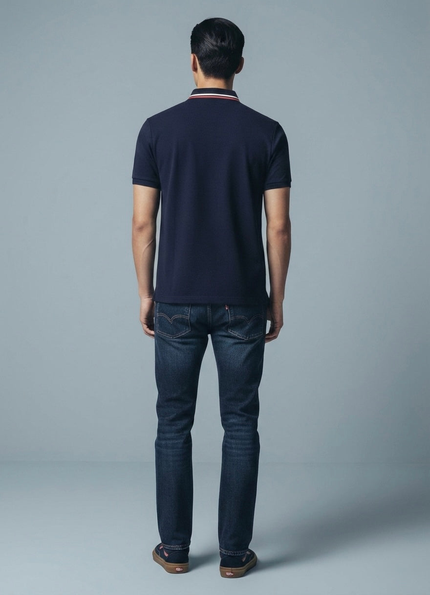 The Club Tipped Polo-4