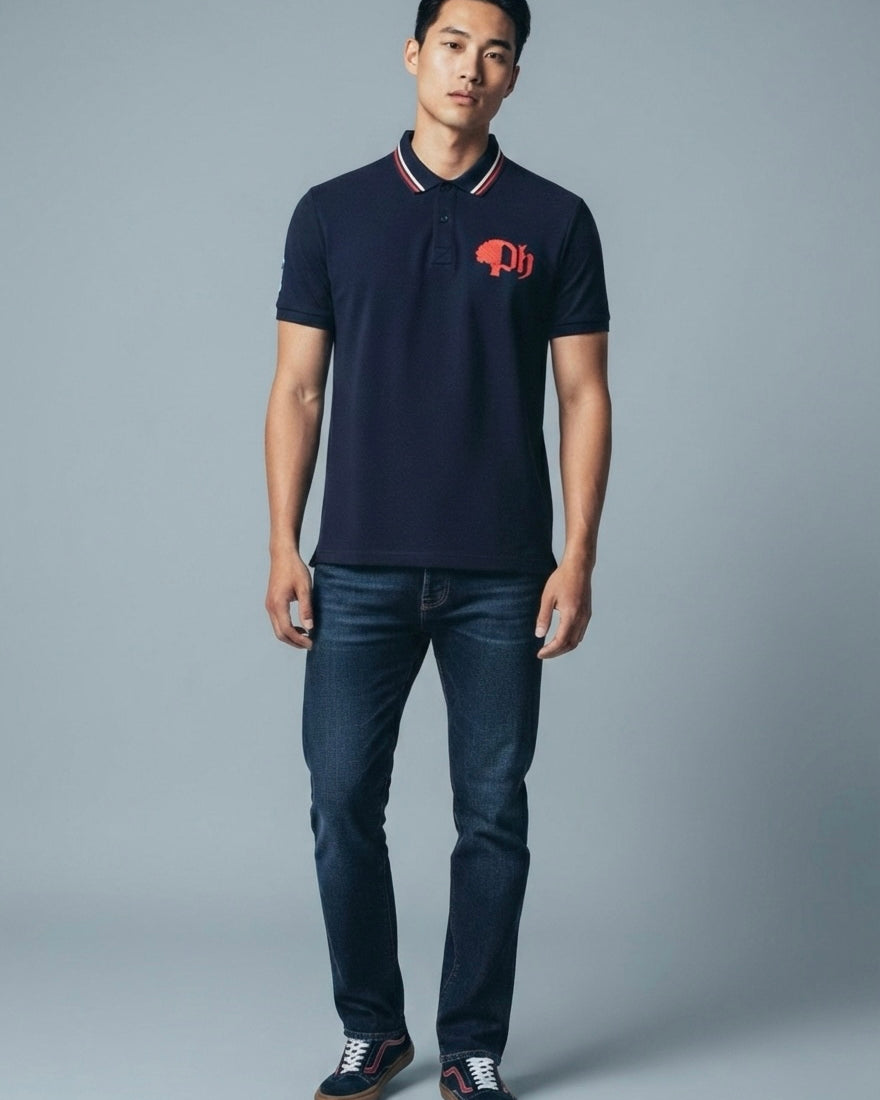 The Club Tipped Polo