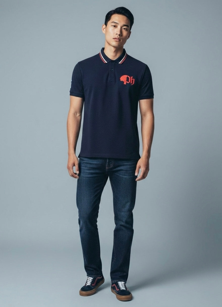 The Club Tipped Polo