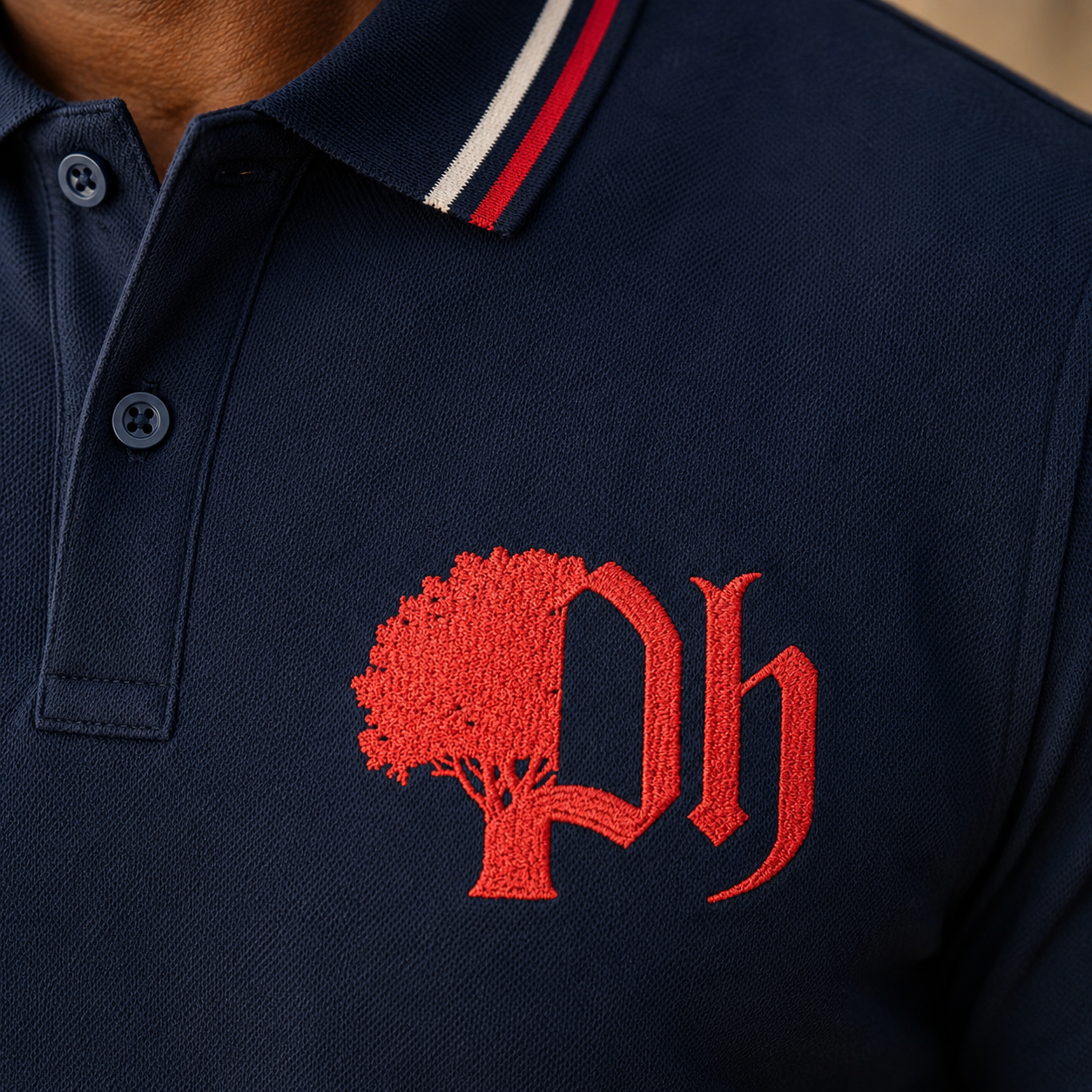 The Club Tipped Polo