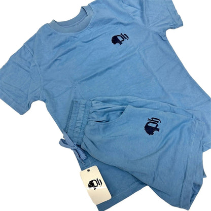 Women's Cotton Shorts Set - Precious Hollows  