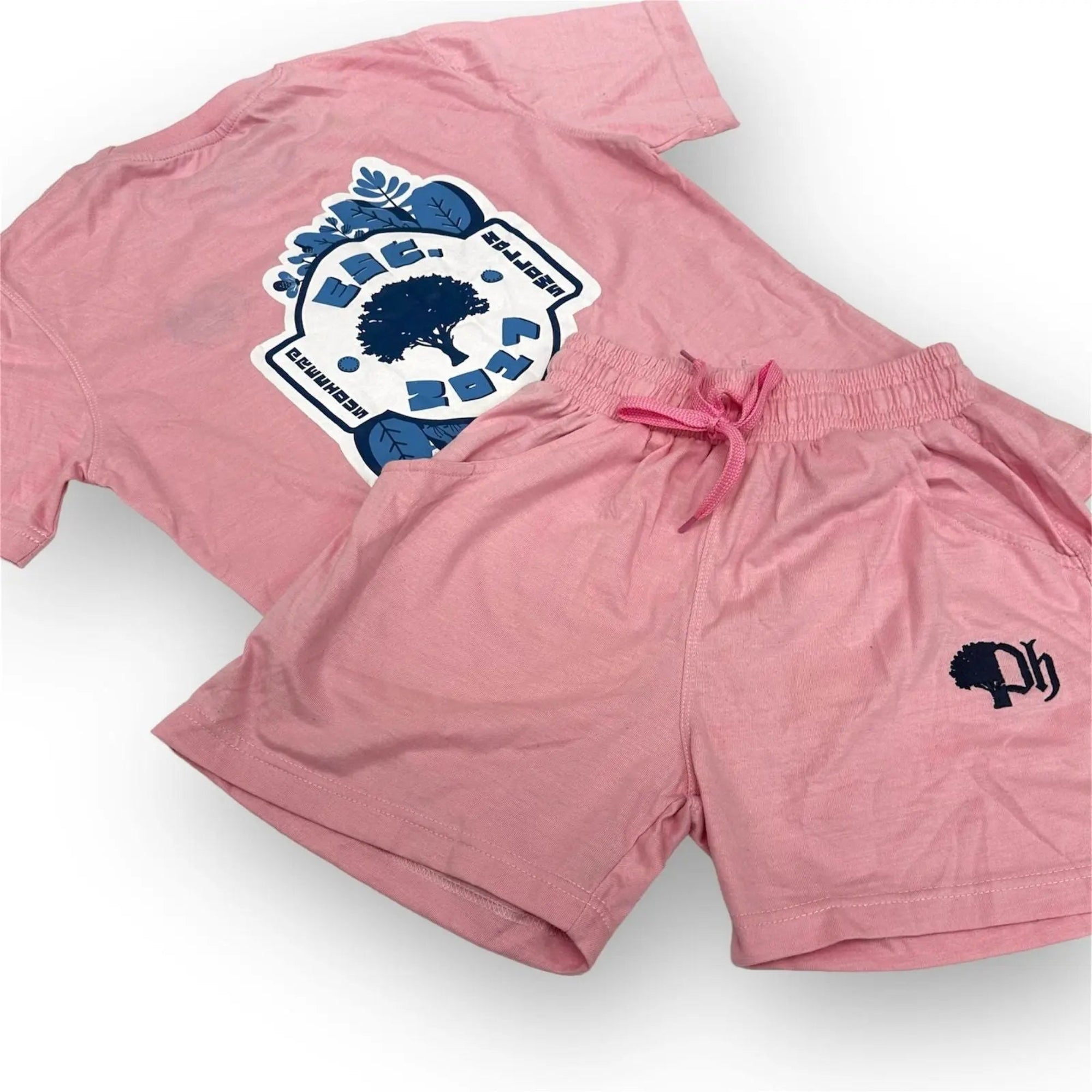 Women's Cotton Shorts Set - Precious Hollows  