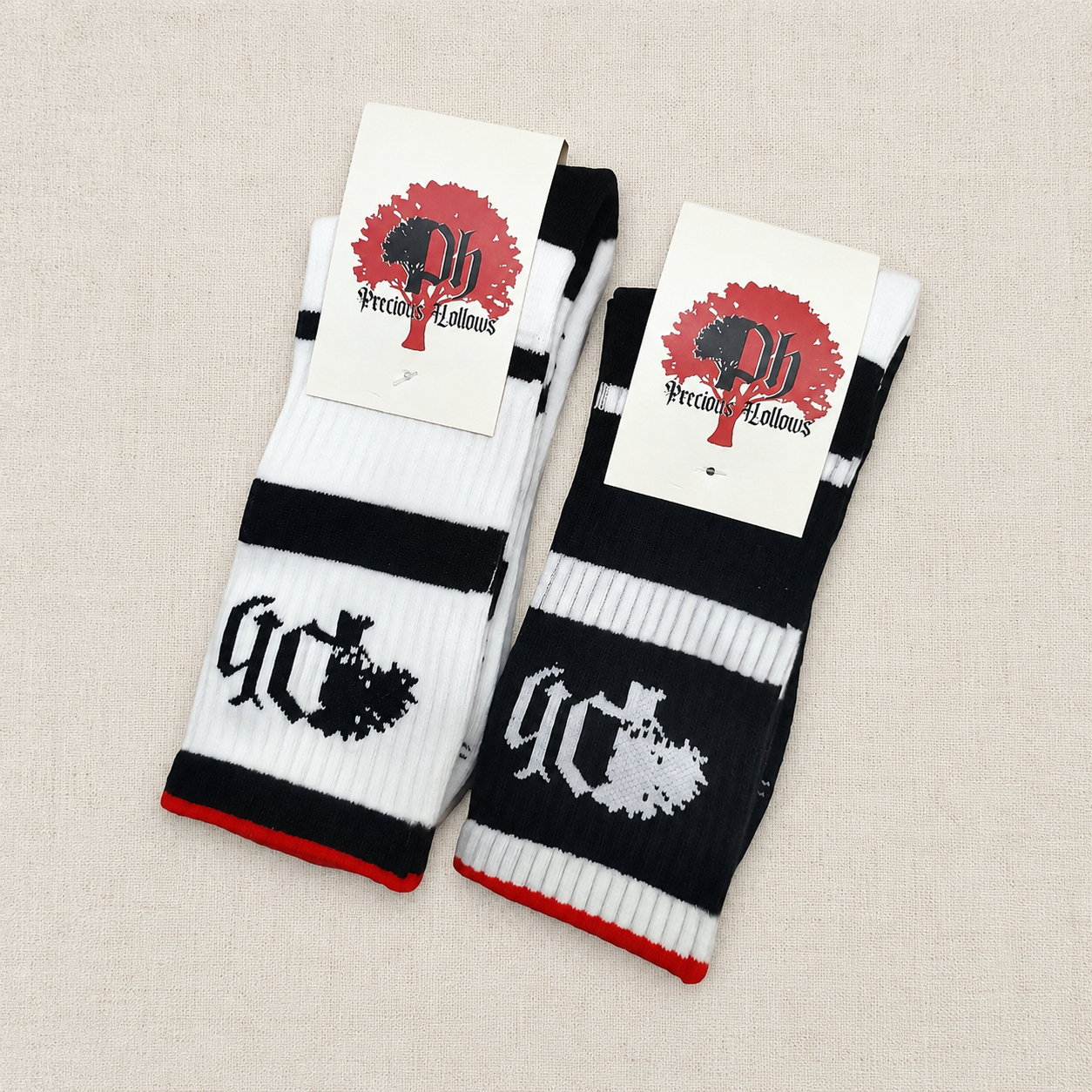 The Heritage Script Crew Socks (2-Pack)