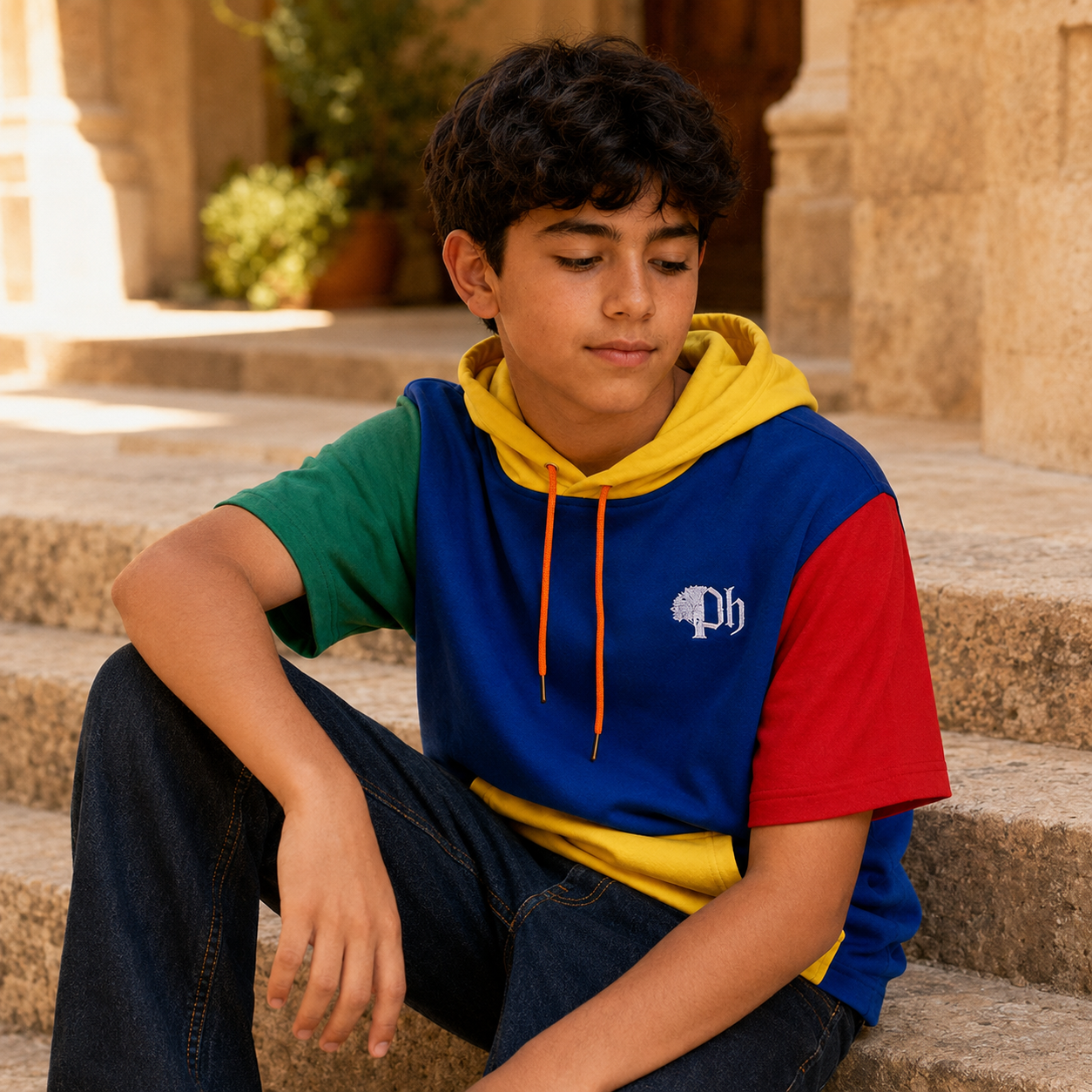 The Junior Block Hoodie