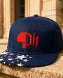 Fieldhouse Snapback displayed against an ornate backdrop