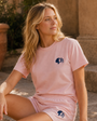 Pink Weekend Resort Set in warm sunlight