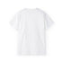White t-shirt on a white background.#color_white
