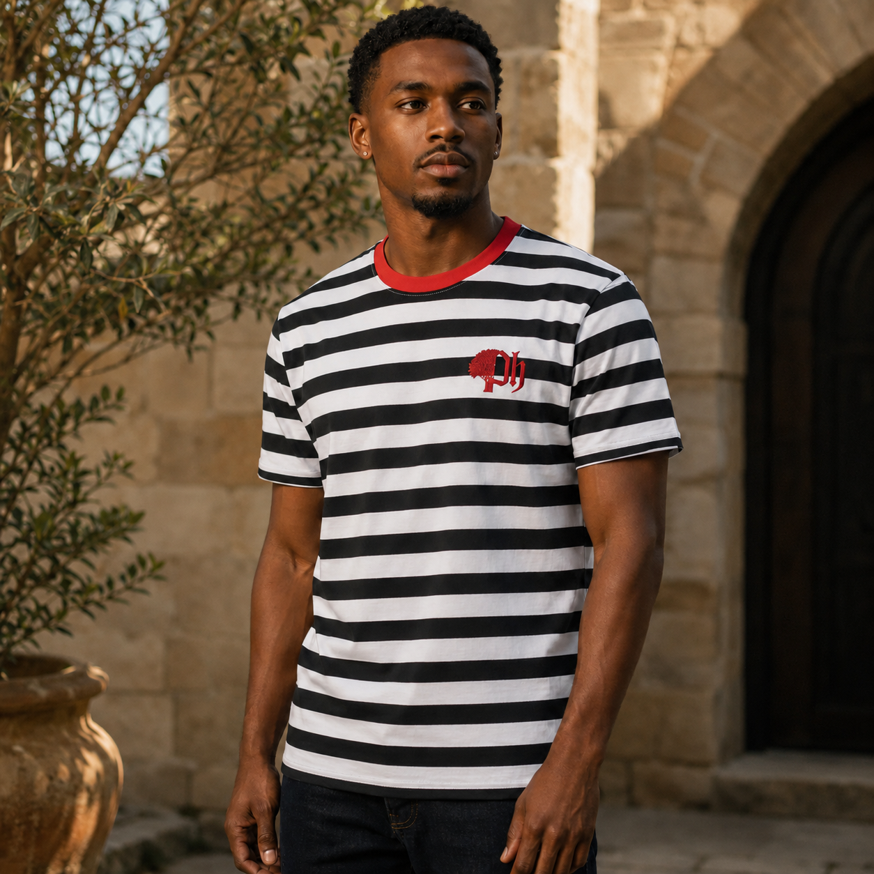 The District Stripe Tee