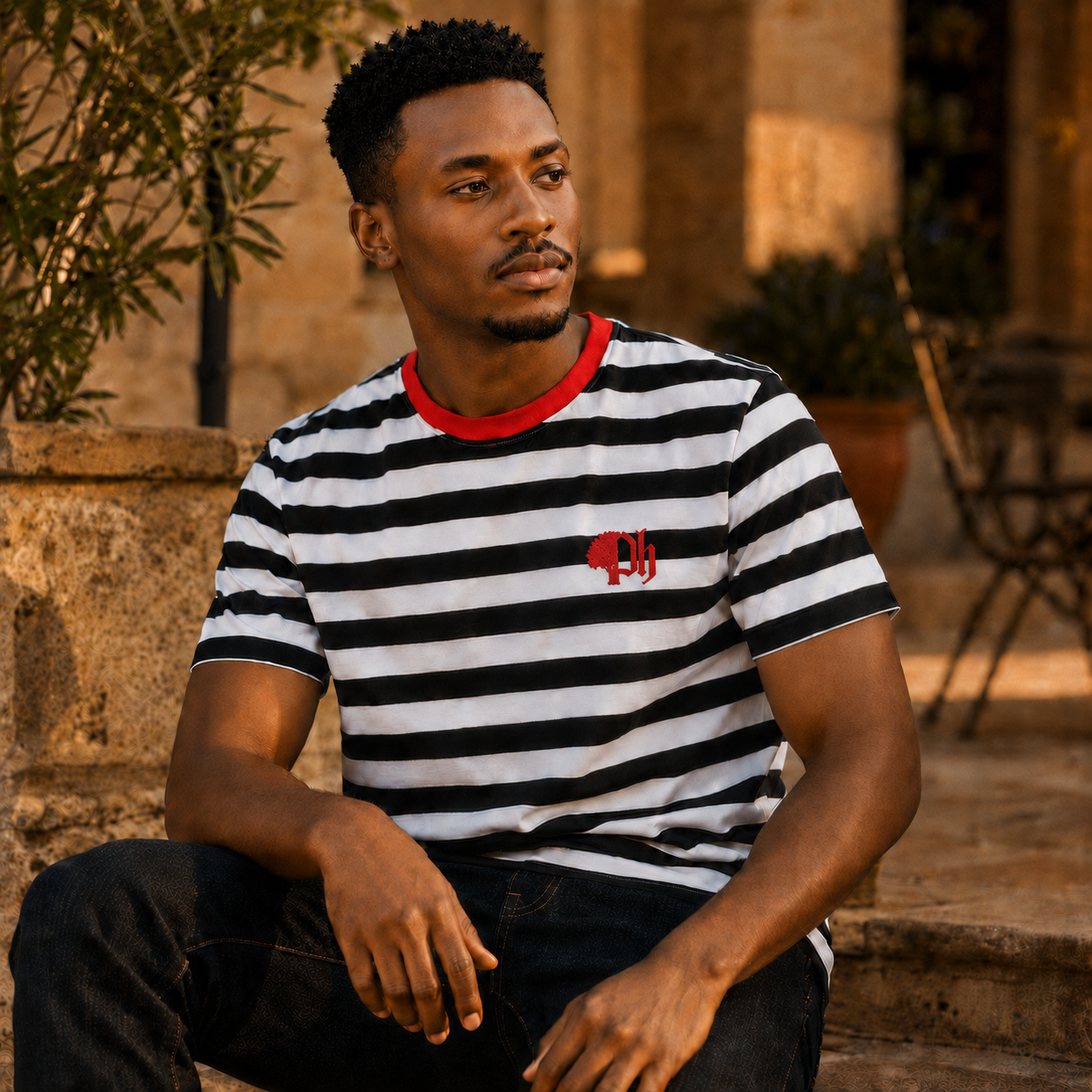 The District Stripe Tee